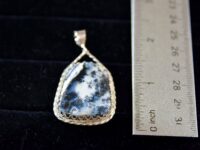 Dendritic Opal Pendant 1