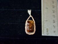 Fire Agate Pendant 45