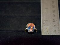 Australian Black Opal Ring 1