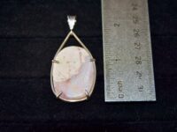 Pink Fire Opal Pendant 56