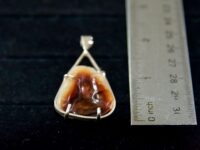 Fire Agate Pendant 49