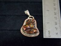 Fire Agate Pendant 51