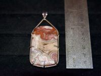 Crazy Lace Agate Pendant 32