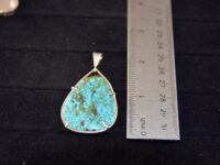 Kingman Turquoise Pendant 10