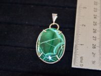 Malachite/Chrysocolla Pendant 2